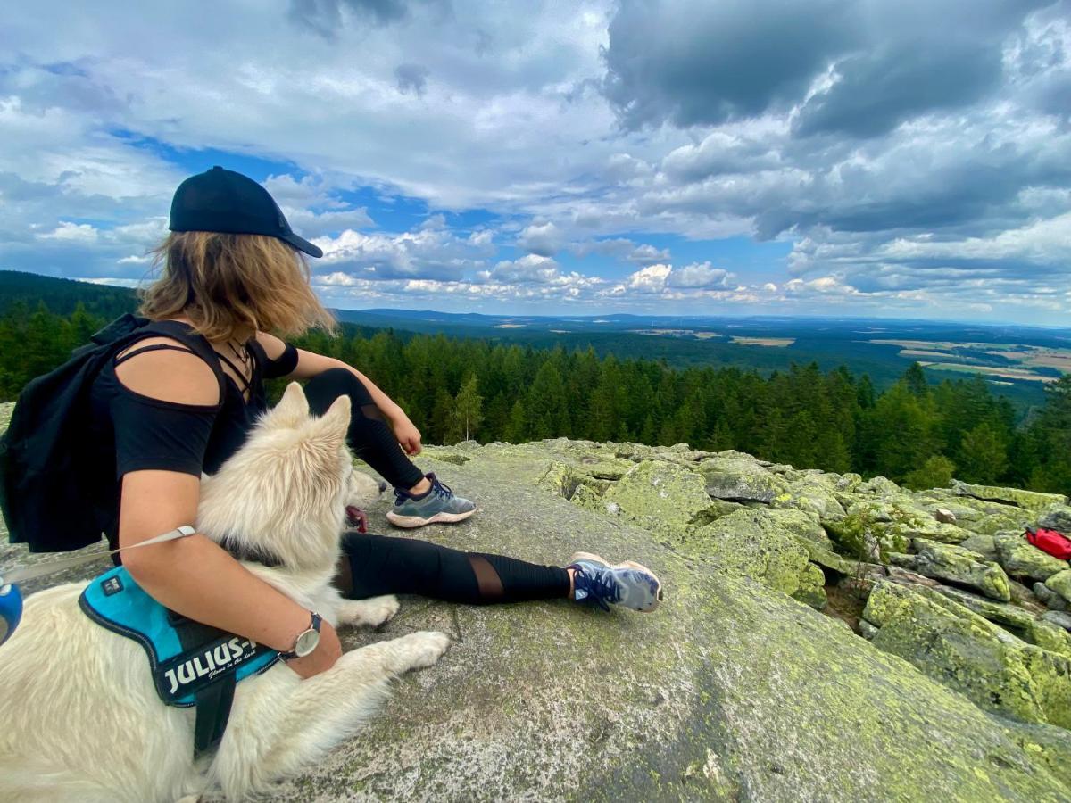 Ferienwohnung Oxana Im Naturpark Fichtelgebirge Schonwald  Zewnętrze zdjęcie
