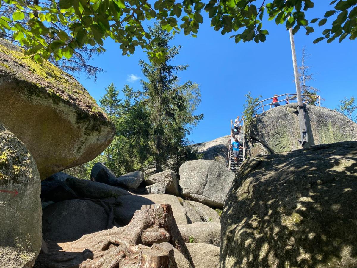 Ferienwohnung Oxana Im Naturpark Fichtelgebirge Schonwald  Zewnętrze zdjęcie