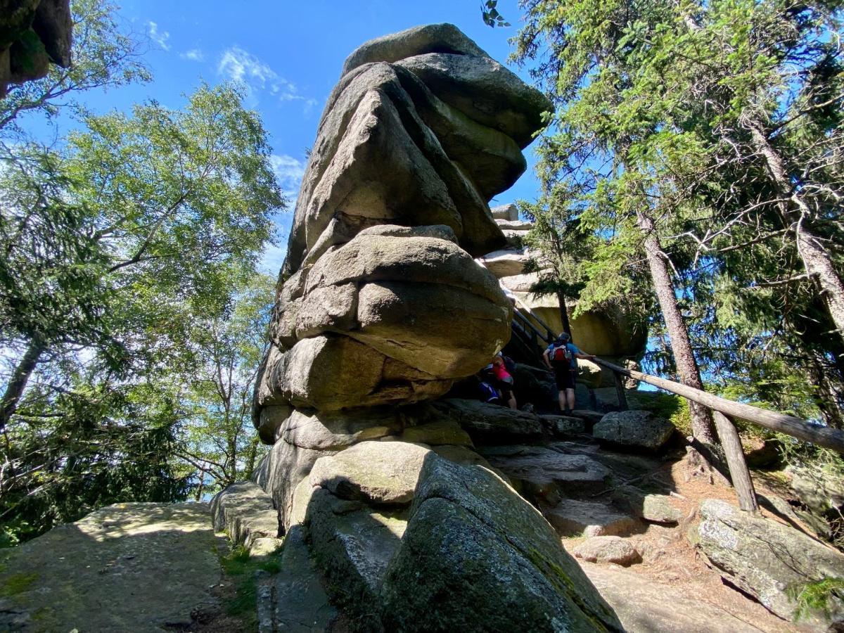 Ferienwohnung Oxana Im Naturpark Fichtelgebirge Schonwald  Zewnętrze zdjęcie